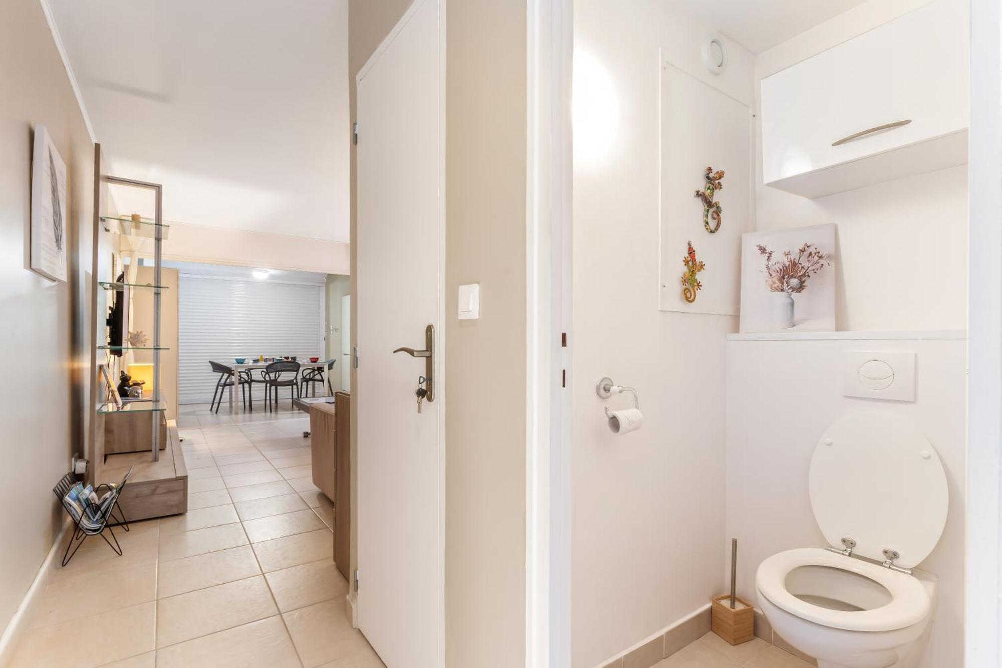 Baie Nettle Vue Imprenable Sur Le Lagon, Appartement 1Ch 4P מראה חיצוני תמונה