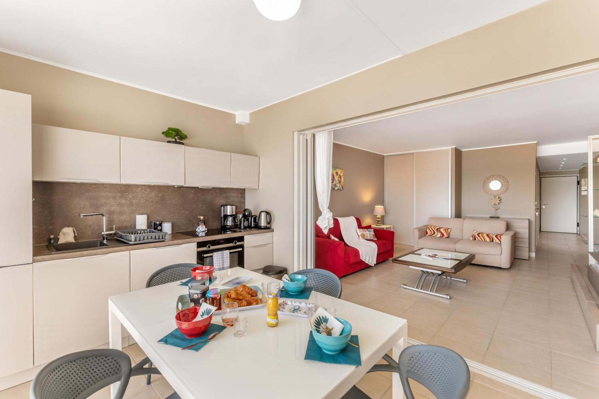 Baie Nettle Vue Imprenable Sur Le Lagon, Appartement 1Ch 4P מראה חיצוני תמונה